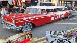 Tribute To Greg Biffle in Mooresville NC With Cleetus McFarland #gregbiffle #burnout