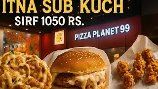I Found the BEST Pizza in Gujrat at Pizza Planet