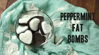 Sugar-free peppermint fat bombs
