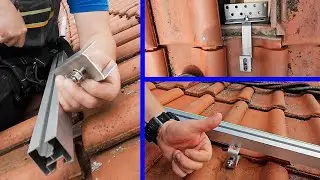 Gu&iacute;a para instalar estructura de paneles solares en techo de tejas, &iexcl;hazlo t&uacute; mismo!