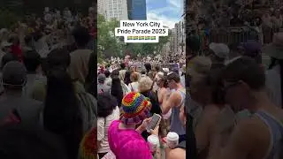 Rise up New York Pride March 2025 #lgbtq #prideparade #gay
