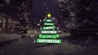 New Year & Christmas Titles Motion Graphics Templates
