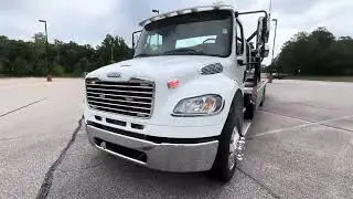 2022 Freightliner M2 106 Tandem Axel w/ 16,000lb Miller Century 4-Car Carrier and AutoGrip - ID6138