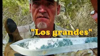 Cuchillos de campamento, los grandes