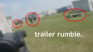 trailer rumble | @SplattersPaintballMB