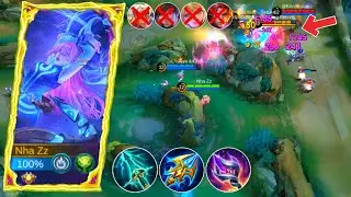 WTF DAMAGE NOVARIA 1HIT! NOVARIA TOP1 GOBAL BUILD & EMBLEM 2025 | MOBILE LEGENDS