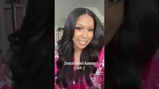 5 Black Synthetic Wigs Part 1 🖤 #shorts