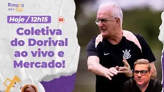Ao vivo: Coletiva do técnico Dorival Jr l Corinthians busca 4 reforços l Allan e Mandaca já eram?