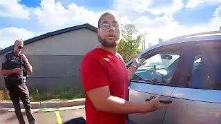 He Stole From Walmart Then Parked Right Across the Street