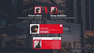 News Lower Thirds After Effects Templates