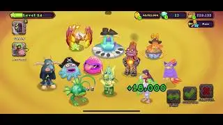 Placing the whaddle on fire oasis #msm#mysingingmonsters#fireoasis#viralvideo