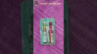 Vitcofol injection uses in hindi ||#shortfeed  #knowledgevideo