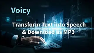Voicy - Transform Text into Speech & Download as MP3
