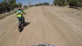 CAB Motorworks Electric Bikes at Milestone MX Park!! With Dirtbikes!!