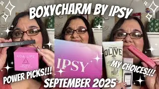 ✨$157 VALUE✨ BoxyCharm By Ipsy September 2025 l Unboxing & First Impressions (Paid/Not PR)