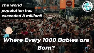 Where the Highest Number of Babies are Born?! Surprising Countries Topping the Charts
