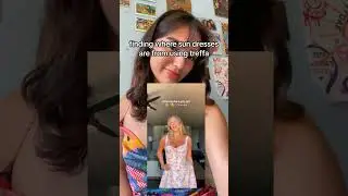 usng treffa to find where cute sun dresses are from so you don&rsquo;t have to. pt.1🤍#dress