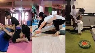 Feel The Pain💥 Build My Split With Tough Stretching!
