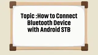 Dish smrt hub Bluetooth Device Connectivity Process | Dish TV Android Box