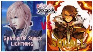 Dissidia NT Lightning VS Squall 1v1