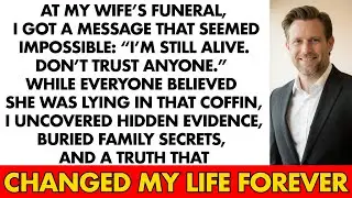 At My Wife’s Funeral, I Got A Message That Seemed Impossible: “I’m Still Alive. Don’t Trust Anyone.”