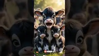 Cute Animals Sound  #cat #fun #funny #chicken #cow #ai #sheep #tiger #cute #cutecat #labubu #sound