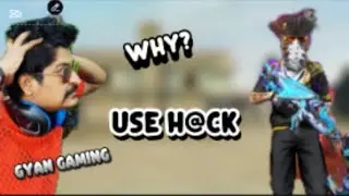 Why Gyan Gaming Use H@ck in Freefire 😔| Oldest Player of freefire