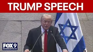 Pres. Trump in speech to Knesset: 'The hostages are back'