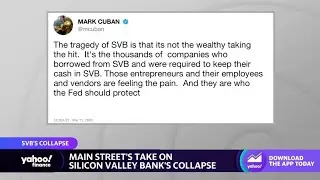 How Main Street is reacting to Silicon Valley Bank&rsquo;s failure