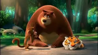 Little tiger and bear Themes poem song 3D VIDEO For Childrens ( himusicstudio)