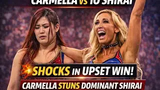 Dominance doesn’t always guarantee victory—and Carmella proved it in dramatic fashion. 💥👑 #wwe