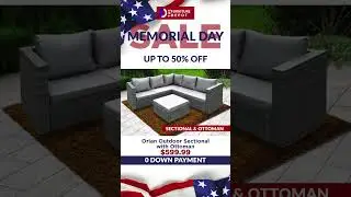 MEMORIAL DAY  SALE ON PATIOS