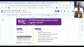 5E STEM Modeling Using Logistic Growth