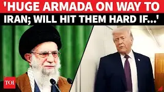 'Warships Heading Towards Iran': Trump Confirms Iran-US War In Emergency Air Force One Briefing?