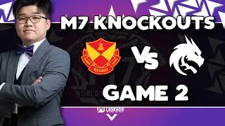 SRG vs SPIRIT Game 2 | Live Analysis & Casting w/ Sdafhaa | M7 Knockouts Day 1