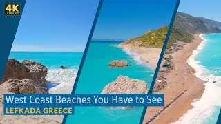Lefkada Greece - West Coast Beaches You Have to See | Kavalikefta | Gialos + More