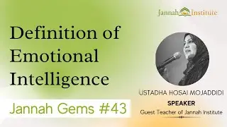 Jannah Gems #43 - Definition of Emotional Intelligence