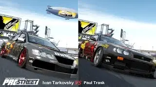 Ivan Tarkovsky Evo IX Vs Paul Trask Skyline R34 Comparison - NFS ProStreet
