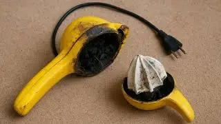 &ldquo;Don&rsquo;t Throw It Away! I Repaired My Dead Lemon Juicer Easily! ⚡🍋✨&rdquo;