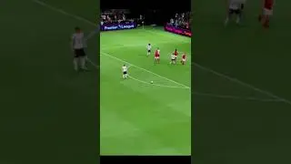 Andreas Freekick ⚽️ #goal #fulham #fulhamvsarsenal #arsenal #shorts