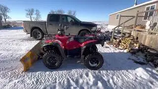 Warn atv tapered plow 60