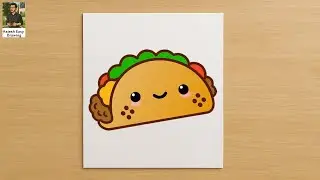 How to Draw a Cute Sandwich Step by Step for Kids 🥪🥪 C&oacute;mo dibujar un s&aacute;ndwich kawaii paso a paso