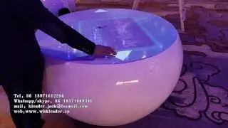 Interactive round table query system interactive projection table  games for display