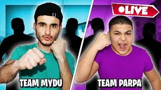 [🔴Live] Team Mydu vs team Parpandel | Parpandel incepe cu stangul si baga AIM | HUUUU !