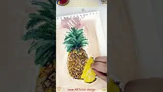 Painting Tutorial: How to draw an oil pastel painting (tutorial created by our ARTelier Design)