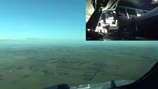 Pilot's-eye View - MEL Landing