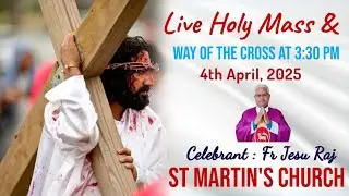 GOOD NEWS is live.  Way of the cross and Holy Mass St Martin's Church Nagpur