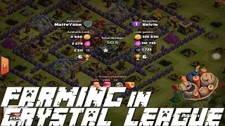 Crystal League Farming! | Clash of Clans
