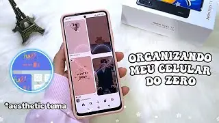 Organizando meu celular do zero ♡ Redmi Note 11