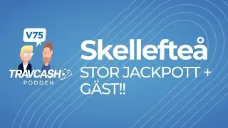 V75 tips Skellefte&aring; - stor jackpott! ∣ Jens Eriksson g&auml;star!